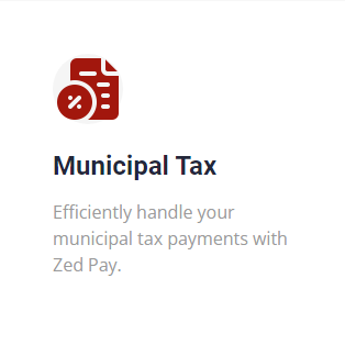 zedpay municiple tax paid app